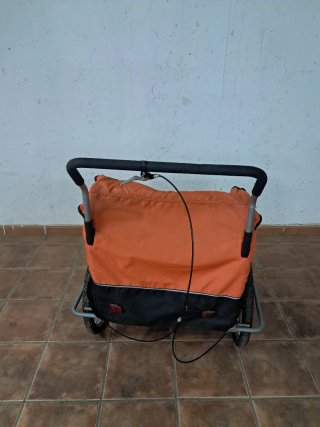 Carro para bicicleta infantil/mascota