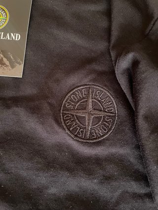 Camiseta Stone Island Negra Talla L