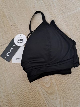 Reggiseno Goldenpoint nero nuovo