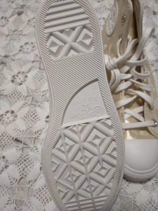 Converse Doradas Talla 38