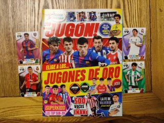 Revista Jugón 230 + 4 Cromos Edición Limitada