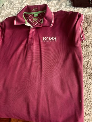 Polo Hugo Boss Talla L Morado