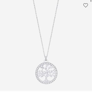 Collar Lotus Árbol de la Vida Plata Mujer