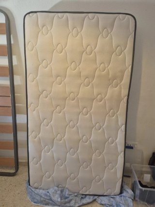 Cama individual 90cm con somier