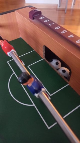 Futbolín de mesa