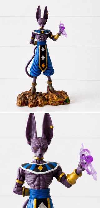 Figura Beerus Dragon Ball 30cm + Lámina Beerus