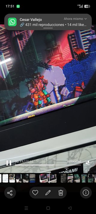 Placa Arcade Jamma Crude Buster Konami