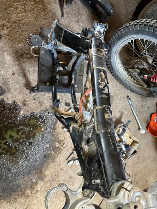 Chasis matriculado KTM EXC F 250 2010