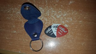 Púas Guitarra con Estuche Llavero