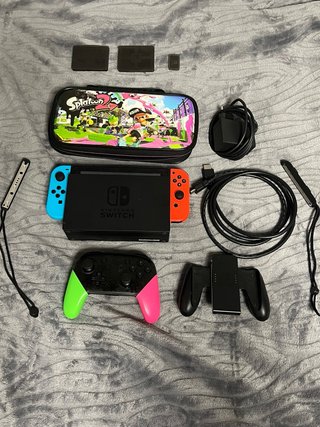 Nintendo Switch Splatoon 2 Edición Completa + 32gb