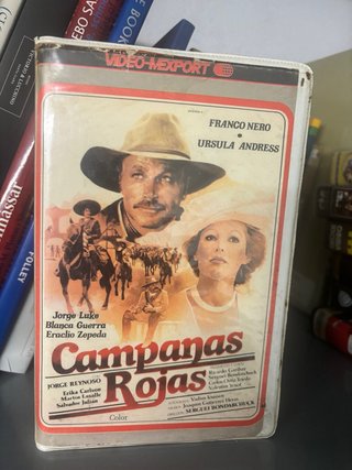 VHS Campanas Rojas Western Español