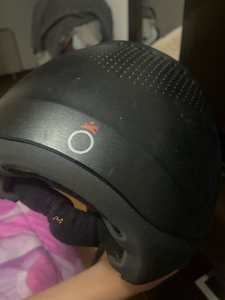 Casco de equitación negro
