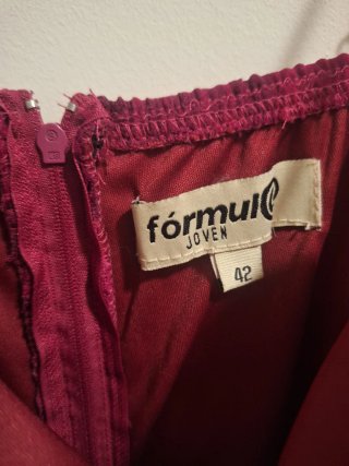 Vestido Fórmula Joven Talla 42