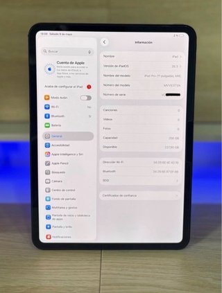 IPad Pro 11 M4 256GB | Batería 100% AppleCare+