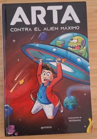 Libro Arta Game 3: Arta contra el alien máximo