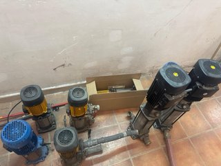 Conjunto  bombas 3cv grundfos