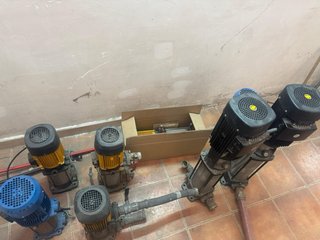 Conjunto  bombas 3cv grundfos