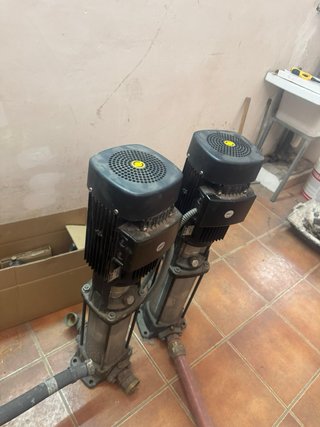 Conjunto  bombas 3cv grundfos