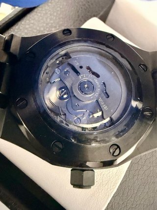 Seiko Mod OAK Negro Automático
