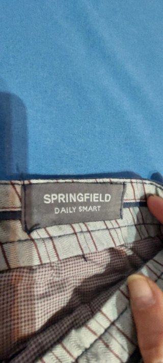 Pantalón chino H&M azul T40