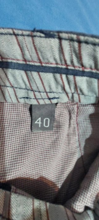 Pantalón chino H&M azul T40