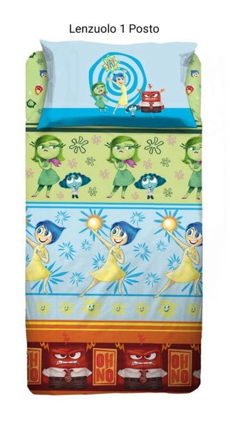Completo Lenzuola Singole Disney Oceania
