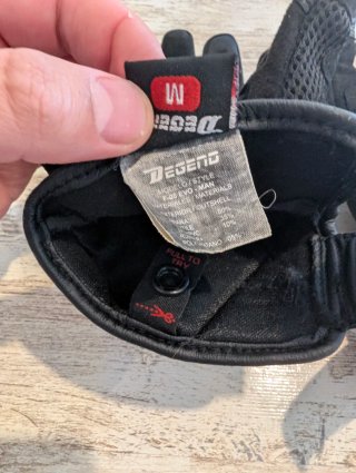 Guantes Moto Verano Degend Negros
