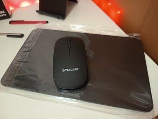 TECLADO RATON TECLAST NUEVO AURICULAR BT SOPORTE..