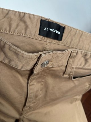 Pantalón J.Lindeberg Talla L Beige