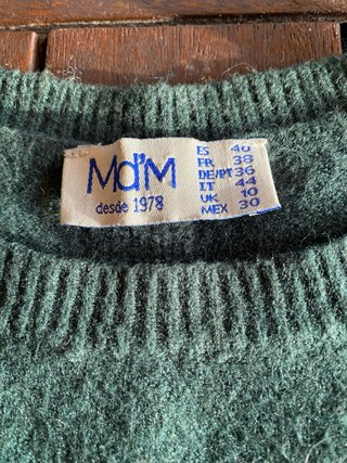 Jersey Oversize Flores Vintage Talla M