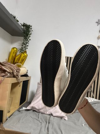Golden Goose Bambas Blancas y Doradas