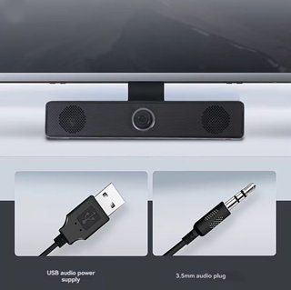 Altavoz PC USB Negro