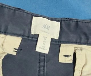 Pantalón chino H&M negro T42