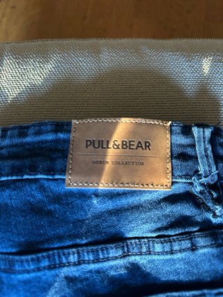 Pantalón vaquero Pull&Bear azul