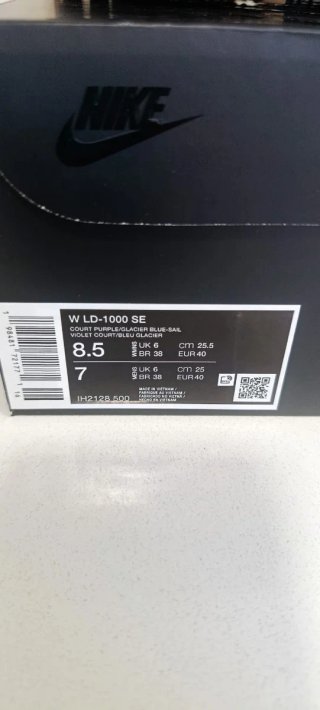 Zapatillas Nike LD-1000 Moradas y Azules