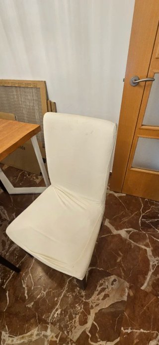 Pack 4 Sillas Comedor con fundas