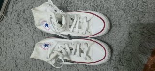 Converse All Stars Bota Blancas Talla 37.5