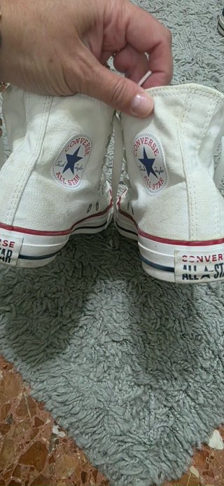Converse All Stars Bota Blancas Talla 37.5