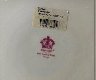 Piatto da portata Royal Albert Rose