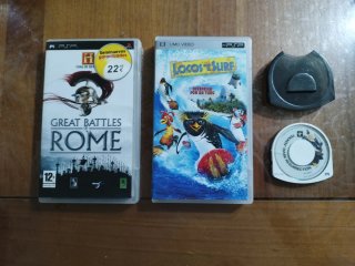 PSP: Great Battles of Rome, Tekken y pelicula
