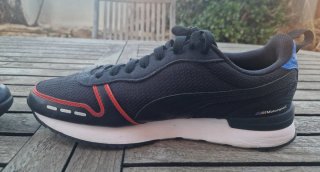 Zapatillas Puma BMW Negras y Azules. Sin usar.
