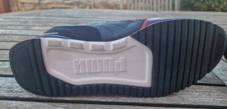 Zapatillas Puma BMW Negras y Azules. Sin usar.