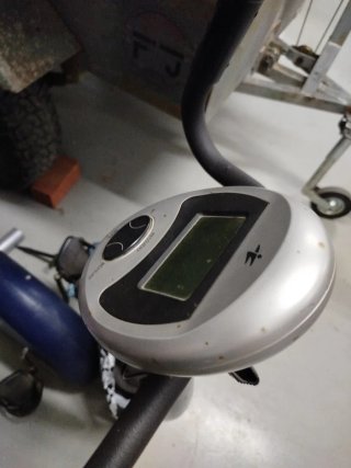 Bicicleta Estática Azul