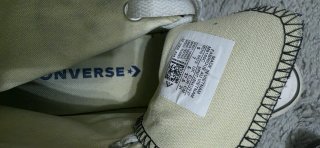 Converse All Star Blancas Talla 37.5