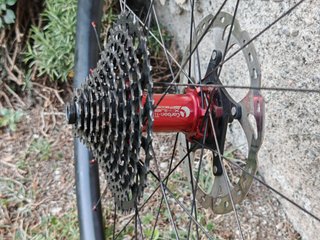 Ruote 29 Carbonio Tsunami Mozzi Carbon-Ti