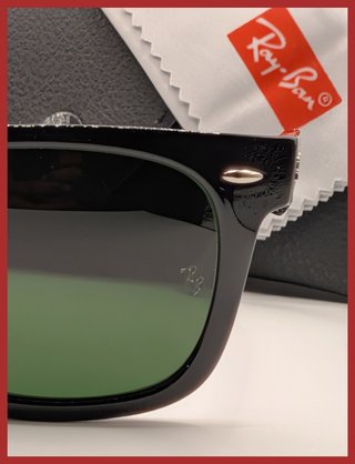 Gafas de Sol Ray-Ban Wayfarer Negras Verdes