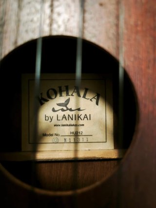 Ukelele Kohala por Lanikai