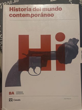 Historia del mundo contemporáneo, Hi Bachillerato