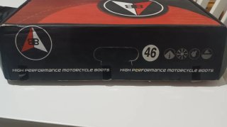 Botas de Moto Alpinestars Negras Talla 46