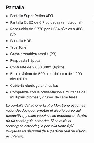 iPhone 12 Pro Max Azul Pacífico 256GB